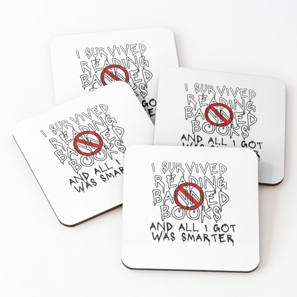 Item preview, Survived Reading Banned Books t-shirt 4 designed and sold by Shopaholicer.