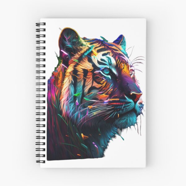 Item preview, Wonderful and Colourful Tiger - Art designed and sold by GloriousArtSKD.