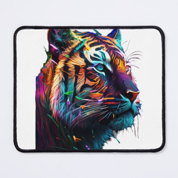 Item preview, Wonderful and Colourful Tiger - Art designed and sold by GloriousArtSKD.