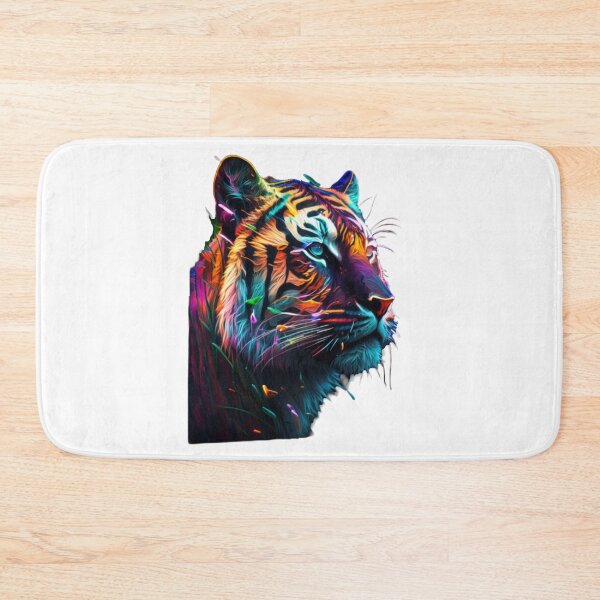 Item preview, Wonderful and Colourful Tiger - Art designed and sold by GloriousArtSKD.