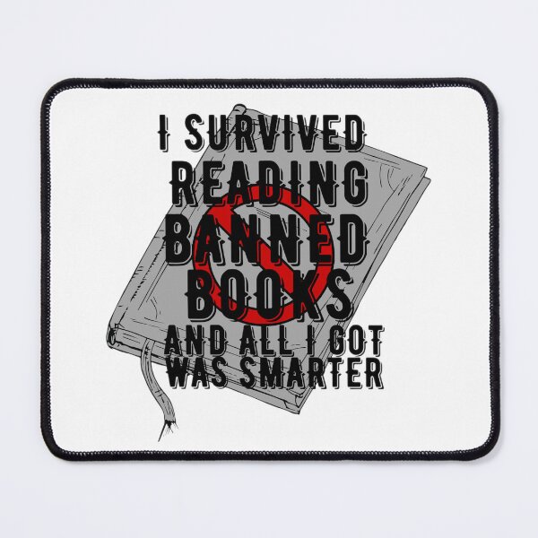 Item preview, Survived Reading Banned Books t-shirt 5 designed and sold by Shopaholicer.