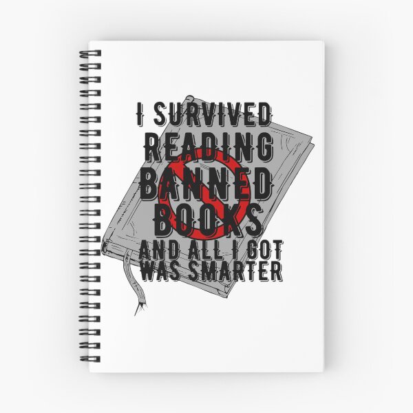 Item preview, Survived Reading Banned Books t-shirt 5 designed and sold by Shopaholicer.