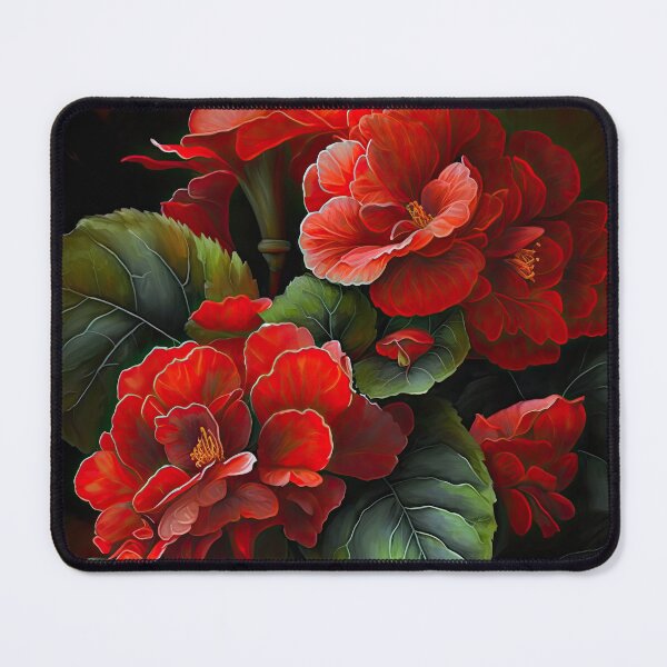Item preview, Red Begonias designed and sold by Vanover Designs.