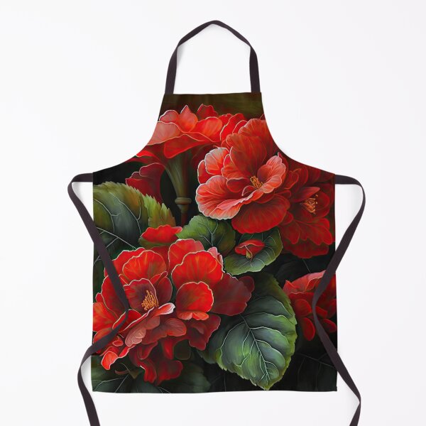 Item preview, Red Begonias designed and sold by Vanover Designs.