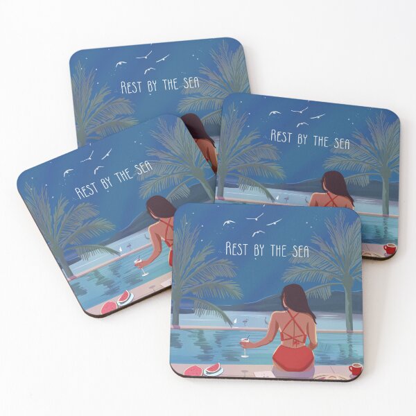 Item preview, Rest by the sea designed and sold by SychEvaartist.