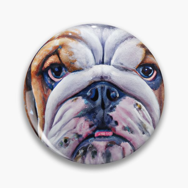 Item preview, Bull Dog Watercolor Doggie designed and sold by purplesensation.