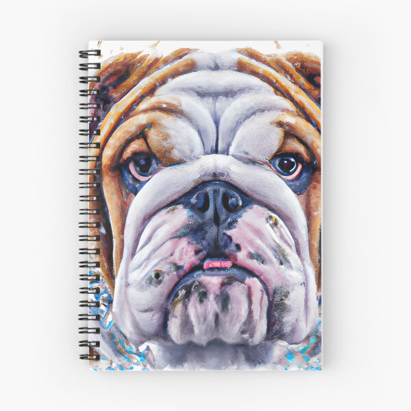 Item preview, Bull Dog Watercolor Doggie designed and sold by purplesensation.