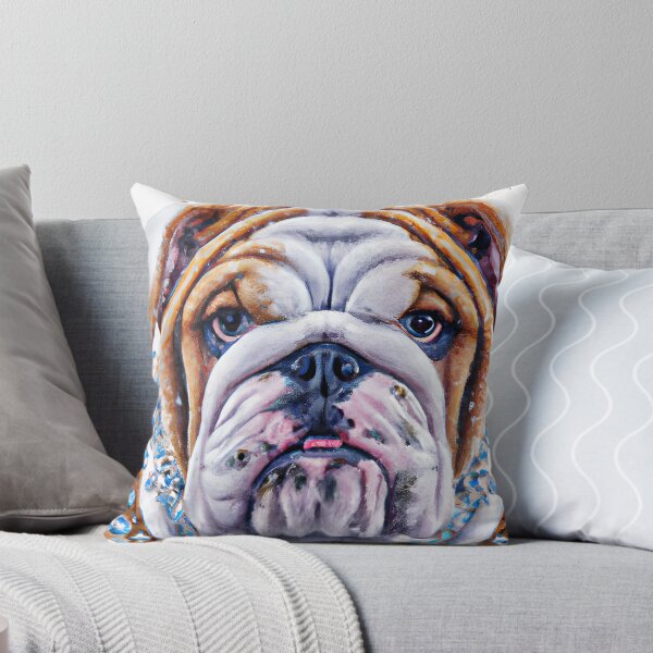 Item preview, Bull Dog Watercolor Doggie designed and sold by purplesensation.