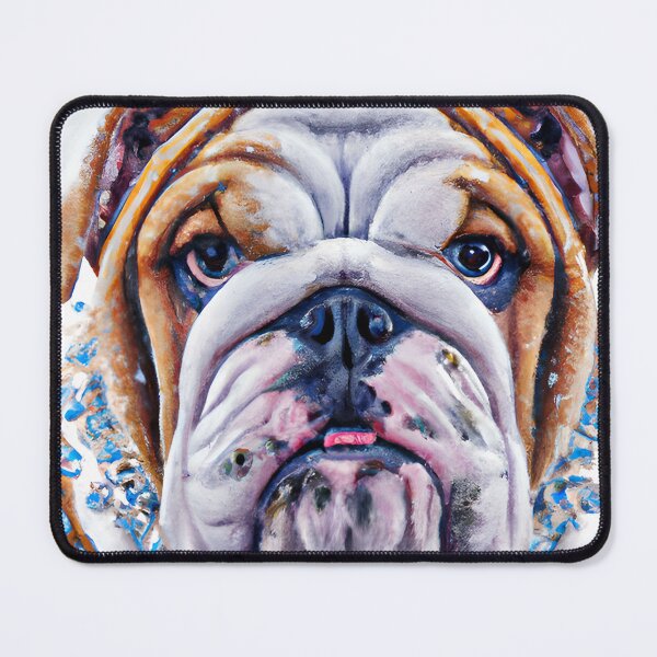 Item preview, Bull Dog Watercolor Doggie designed and sold by purplesensation.