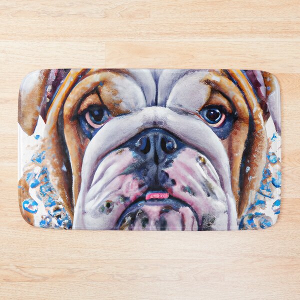 Item preview, Bull Dog Watercolor Doggie designed and sold by purplesensation.