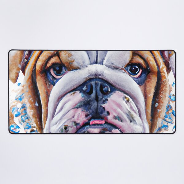 Item preview, Bull Dog Watercolor Doggie designed and sold by purplesensation.