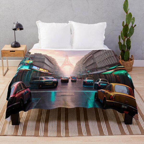 Item preview, Discover the Small Wonders of a Post-Apocalyptic Paris in Neon designed and sold by D3monic.