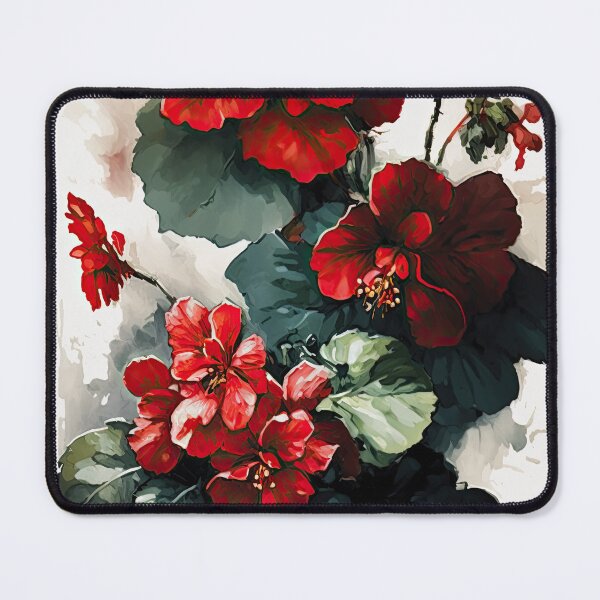 Item preview, Red Begonias designed and sold by Vanover Designs.