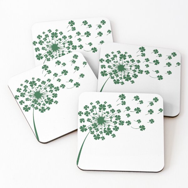 Item preview, St Patricks Day Blown Away Shamrock Design by Theresa Mae Scott designed and sold by theresamaescott.