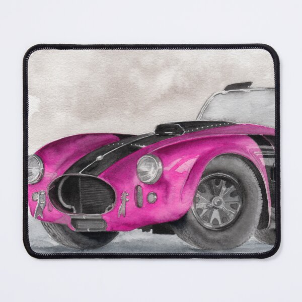 Item preview, Watercolor retro purple car designed and sold by MaryWatercolor.