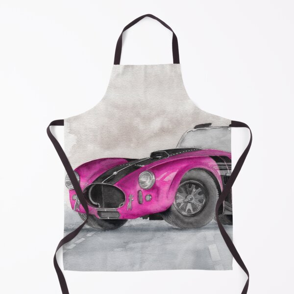 Item preview, Watercolor retro purple car designed and sold by MaryWatercolor.