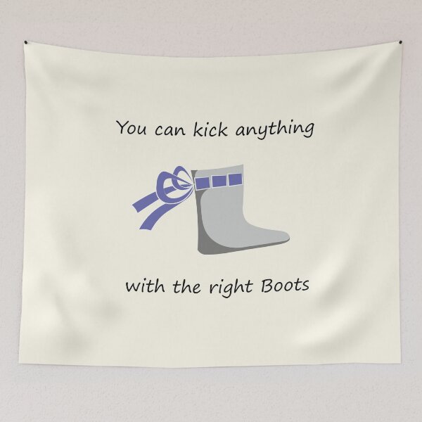 Item preview, Digital Art Hand-drawn. Boots Funny Quotes designed and sold by DigiPicStock.