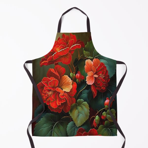 Item preview, Red Begonias designed and sold by Vanover Designs.