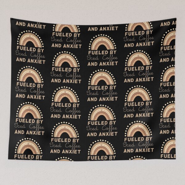 Item preview, Fueled by Iced Coffee And Anxiety  designed and sold by fattim3.