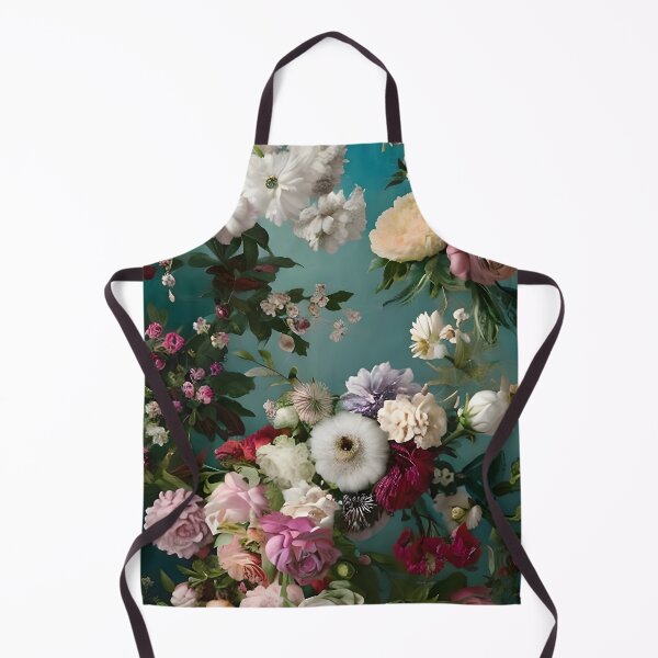 Item preview, Dimensional Blossoms: A Chiaroscuro Painting with Intricate Floral Layers designed and sold by nouveaudecor.