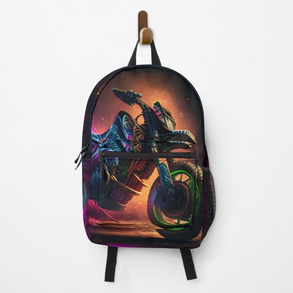 Item preview, Futuristic Cyberpunk Neon Dirt Bike designed and sold by beluxe.