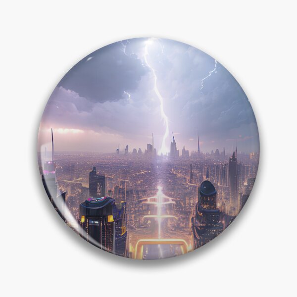 Artikelvorschau, Elevate Your Decor with a Floating City in the Clouds Matte Painting entworfen und verkauft von D3monic.