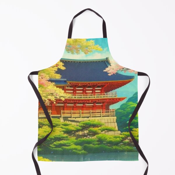 Item preview, A Beautiful Japanese Temple - Anime scenery designed and sold by hedoniism-shop.
