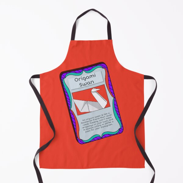 Item preview, Origami Trading Card - Swan designed and sold by Fun Funky Designs.