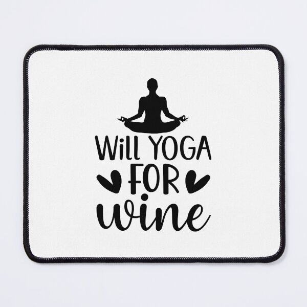 Item preview, Design Will Yoga for Wine designed and sold by P2Genies.