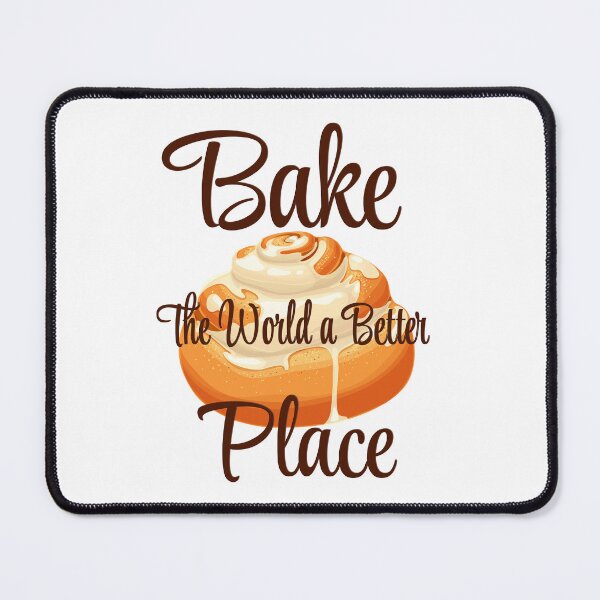 Item preview, You Bake The World a Better Place Hydro Sticker/ Bake The World a Better Place T-Shirt/ Baking Apron/ Bakers Mug/Culinary Student Gifts/ Bakers Gifts/ Bake Shop Decor/ Baking Lovers Apron Gift designed and sold by KingdomKubs.