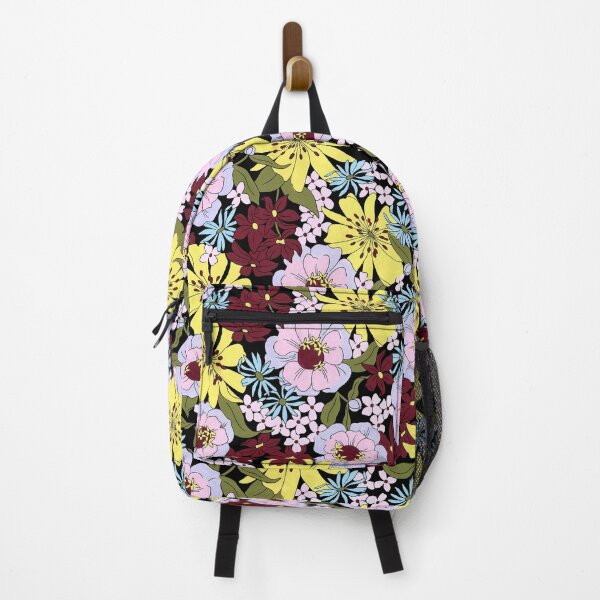 Item preview, Painted Botanical Floral Pattern - Zinnia designed and sold by BotanicalStudy.