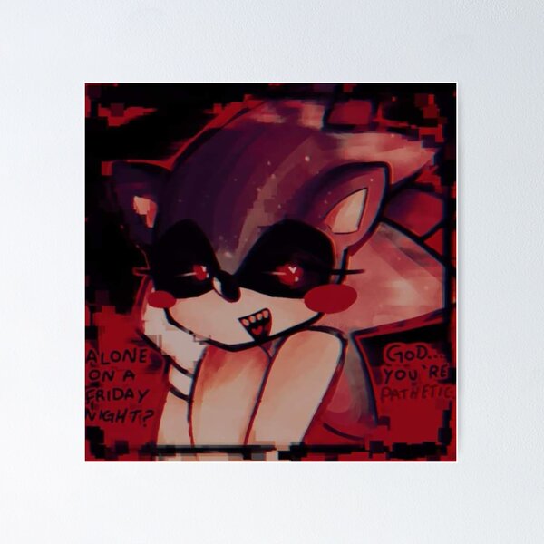 Sonic.EXE And Cyn Poster for Sale by CyberNE0