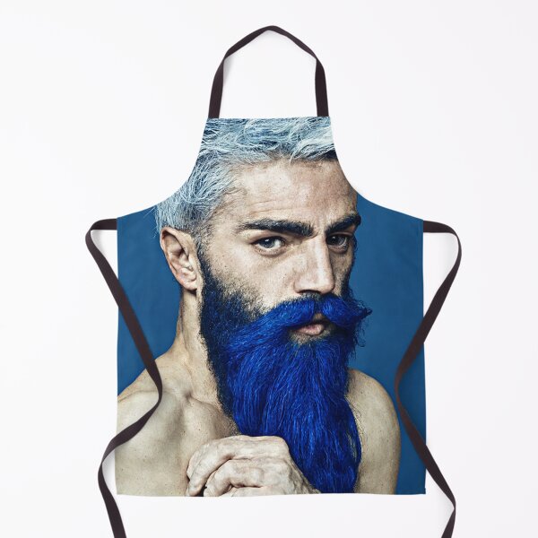 Item preview, blue beard man designed and sold by AI-Revolushion.