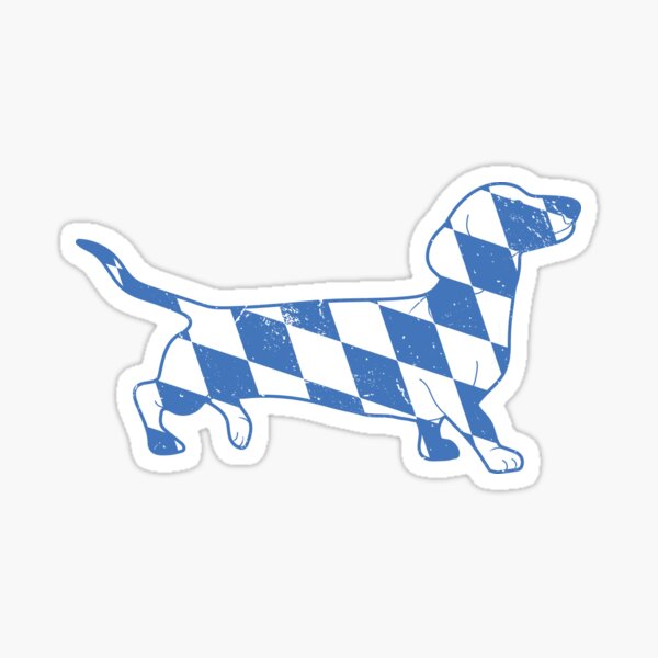 Item preview, Bavarian dachshund designed and sold by DerSenat.