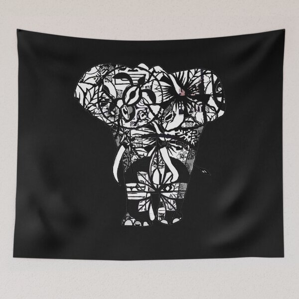 Item preview, Elephant - planet earth designed and sold by AufildHelen.