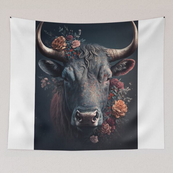 Item preview, Zodiac Signs Taurus #02-054 designed and sold by nikoart001.
