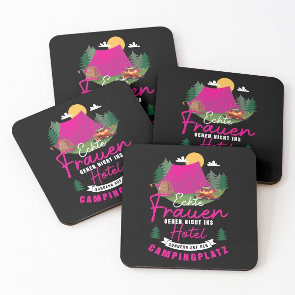 Item preview, Echte Frauen Campingplatz Camping Geschenk Camper  designed and sold by Lenny Stahl.