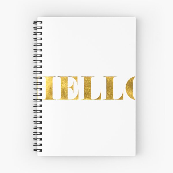 Item preview, Hello Faux Gold Foil  designed and sold by manavegmariek.