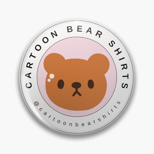 Item preview, Cartoon Bear logo sticker designed and sold by ByCartoonBear.