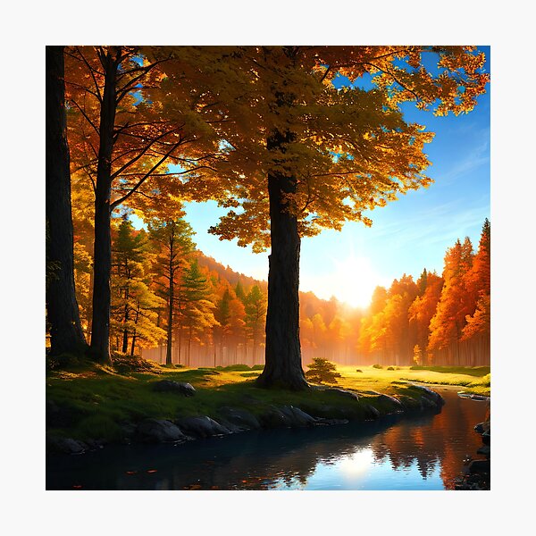 Artikelvorschau, Experience the Beauty of Sunrise in the Forest entworfen und verkauft von D3monic.