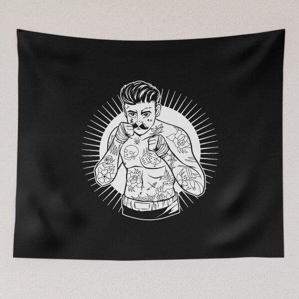 Item preview, Tattooed boxer designed and sold by DerSenat.