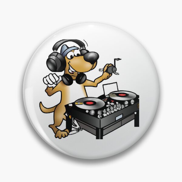 Item preview, Happer Dog DJ T-Shirt: Bark to the Beat of the Party designed and sold by toticavalcanti.