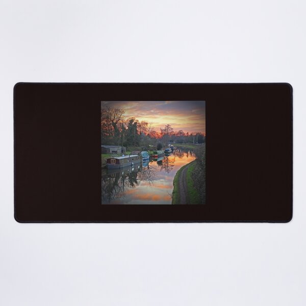 Item preview, Sunset at Stanny Lunt Bridge, Church lane, Grappenhall Village, Warrington, Cheshire designed and sold by Local gifts from HotpixUK .