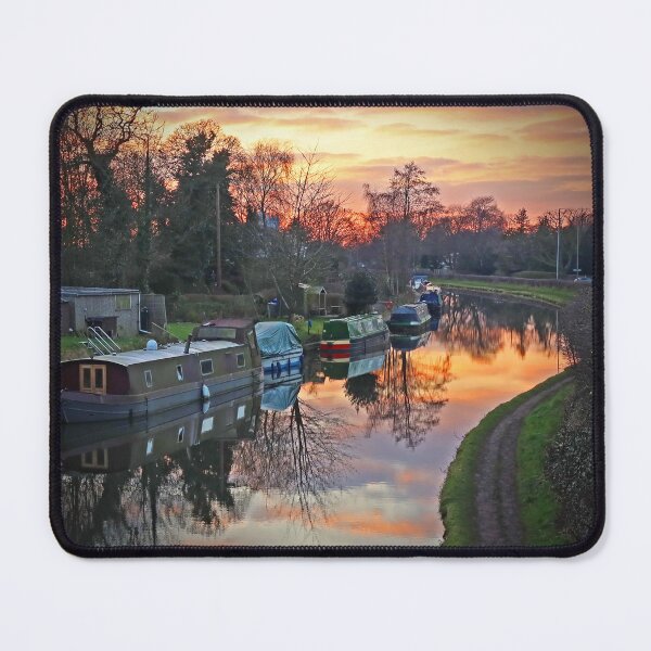 Item preview, Sunset at Stanny Lunt Bridge, Church lane, Grappenhall Village, Warrington, Cheshire designed and sold by Local gifts from HotpixUK .