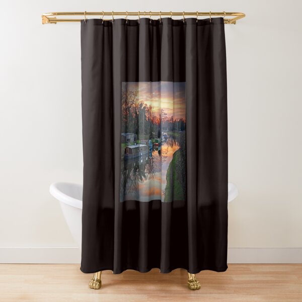 Item preview, Sunset at Stanny Lunt Bridge, Church lane, Grappenhall Village, Warrington, Cheshire designed and sold by Local gifts from HotpixUK .