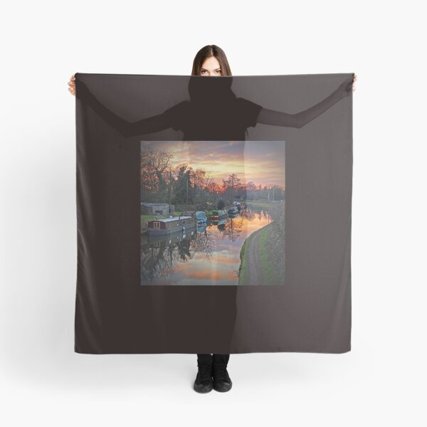 Item preview, Sunset at Stanny Lunt Bridge, Church lane, Grappenhall Village, Warrington, Cheshire designed and sold by Local gifts from HotpixUK .