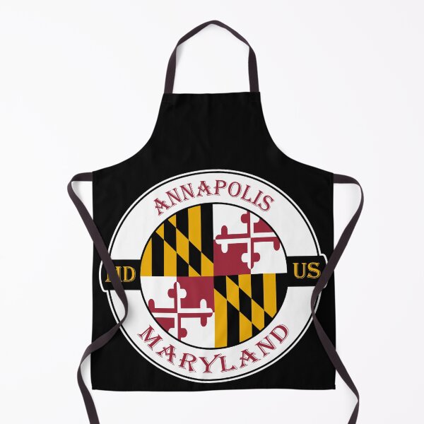 Item preview, Annapolis Maryland Flag USA Seal Stamp Badge Travel Souvenir designed and sold by TeeHome.