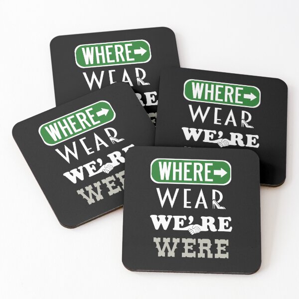 Item preview, Where Wear We're Were designed and sold by Pop Culture Shirts.
