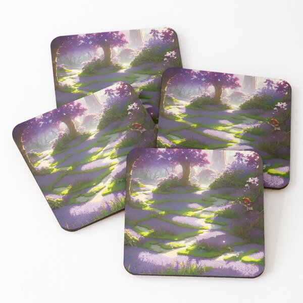 Item preview, February Violet Field designed and sold by FamiliarPufferfish.