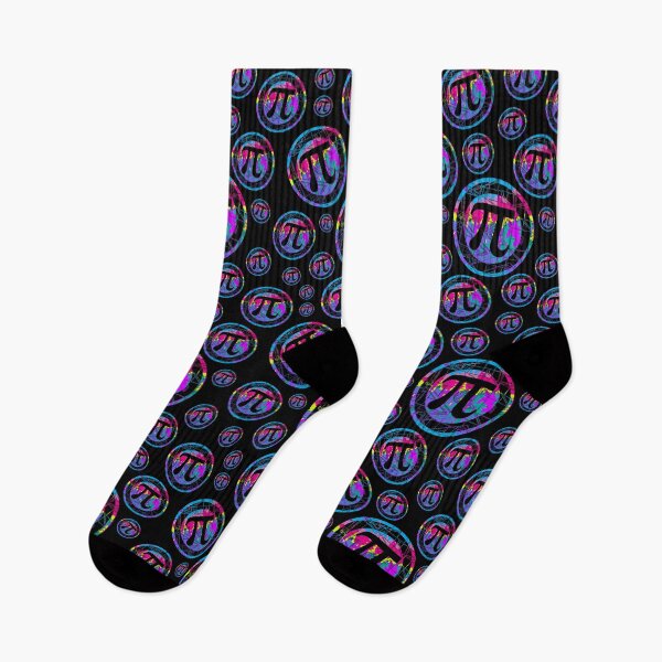Item preview, Pi Day Symbol Tie Dye on Black designed and sold by MudgeStudios.